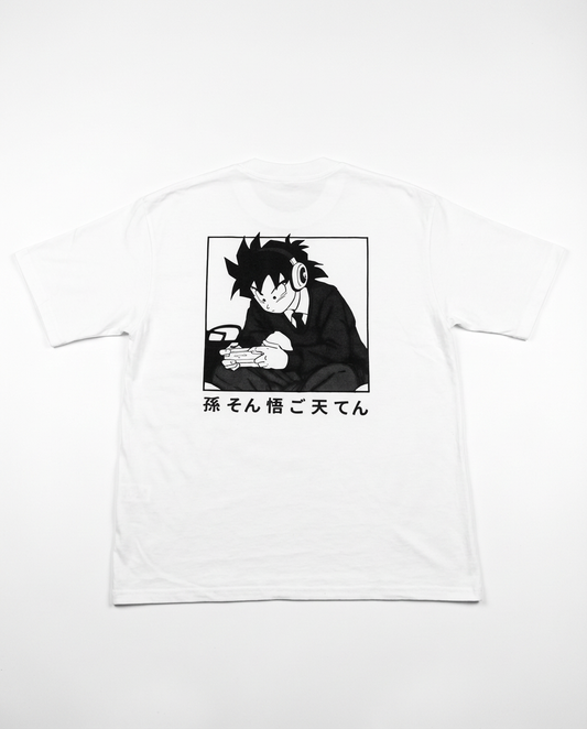 CAMISETA GOTEN OVERSIZE BLANCA